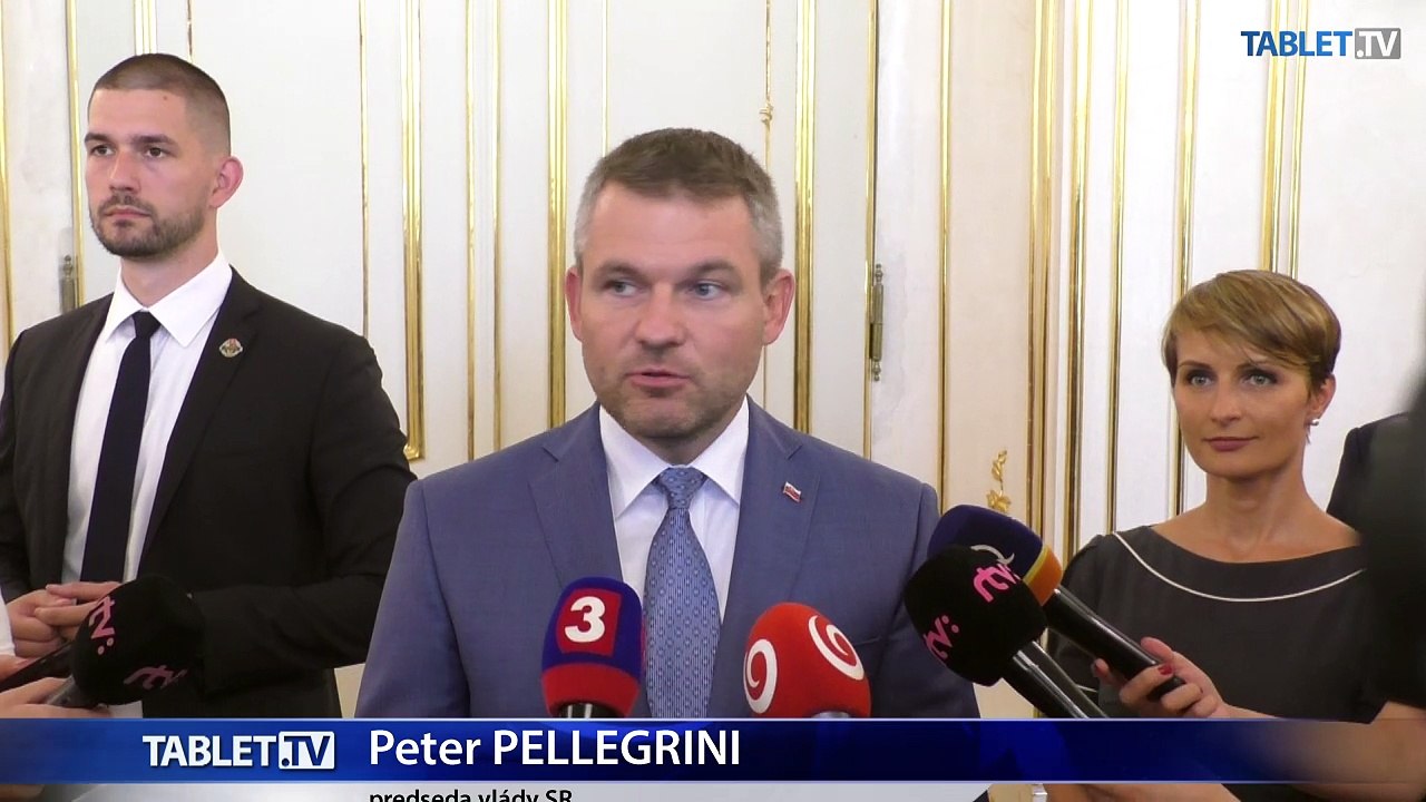 ZÁZNAM: Brífing premiéra P. Pellegriniho