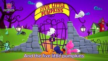 Cinco Pequeñas Calabazas | Canciones de Halloween | PINKFONG Canciones Infantiles