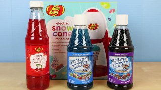 Jelly Belly Electric Snow Cone Machine DIY Make Your Own Snow Cones