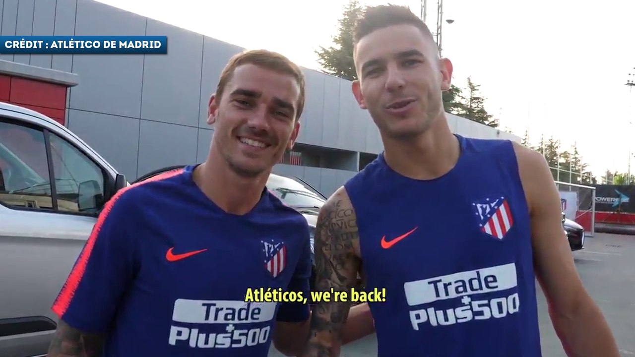 Le retour d'Antoine Griezmann à l'entraînement de l'Atlético