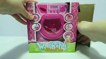 Toy Washing Machine with Water Unboxing and Review