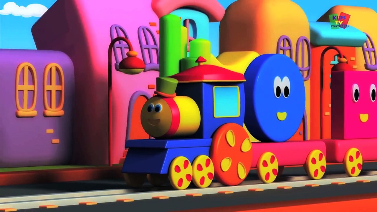Bob o trem em rimas portugueses | BOB, O TREM – A CANÇÃO DO ABC | Bob a compilação de trem