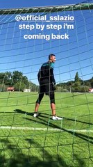 La grande parata di Strakosha in allenamento