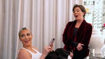 Kardashian kardeşler canlı yayında birbirlerine girdi