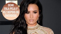 Demi Lovato fala pela 1ª vez desde a overdose