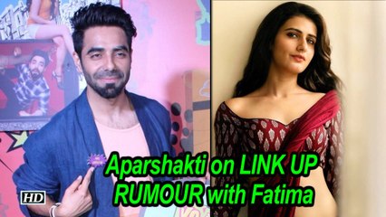 Aparshakti trashes LINK UP RUMOUR with Dangal co-star Fatima