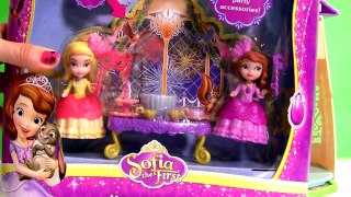 Sofia the First Masquerade Dress Up Party with Princess Amber in Sofias Magical Talking C