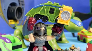 Teenage Mutant Ninja Turtles TMNT Micro Mutants Turtle Village Raph Puts Super Shredder In