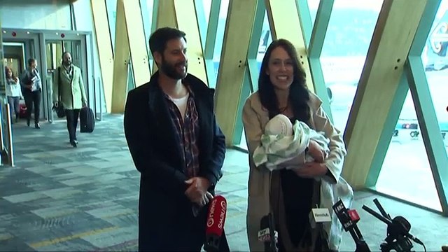 New Zealand's Prime Minister Returns To Work After Giving Birth
