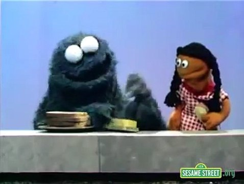Sesame Street Cookie Monsters Sandwich (1970)