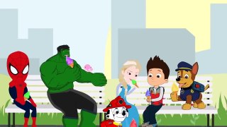 PAW PATROL | Full Episode | Basket Match vs Spiderman, Elsa and Hulk