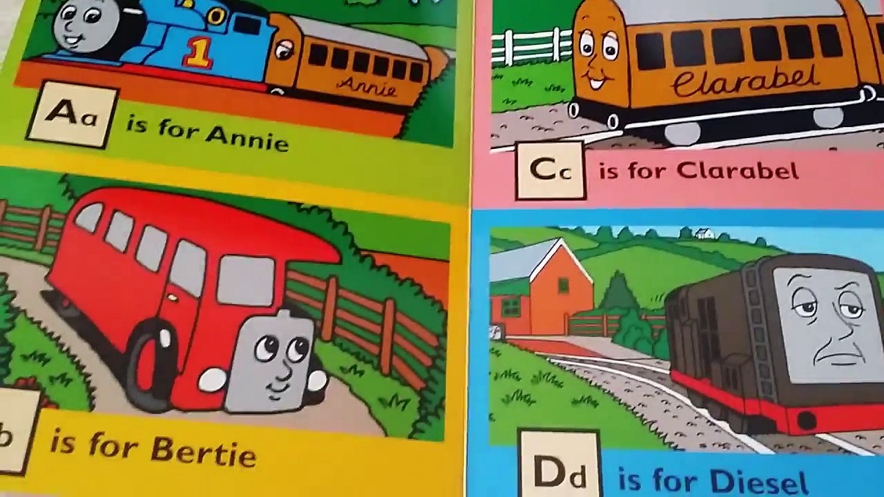 Read along Thomas the tank Engine, Thomas the train, Thomas & friends Thomas ABC book