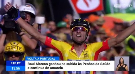 Volta a Portugal. Raul Alarcon ganhou na subida às Penhas da Saúde
