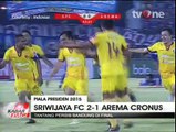 Tumbangkan Arema 2-1, Sriwijaya FC Melaju ke Final