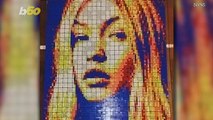 Cubular! This Artist Makes Portraits Out of Rubik's Cubes