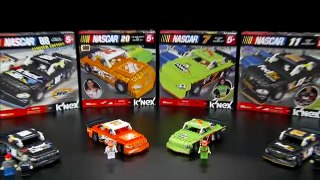 NASCAR FedEx, Home Depot, Go Daddy and KNEX Cars