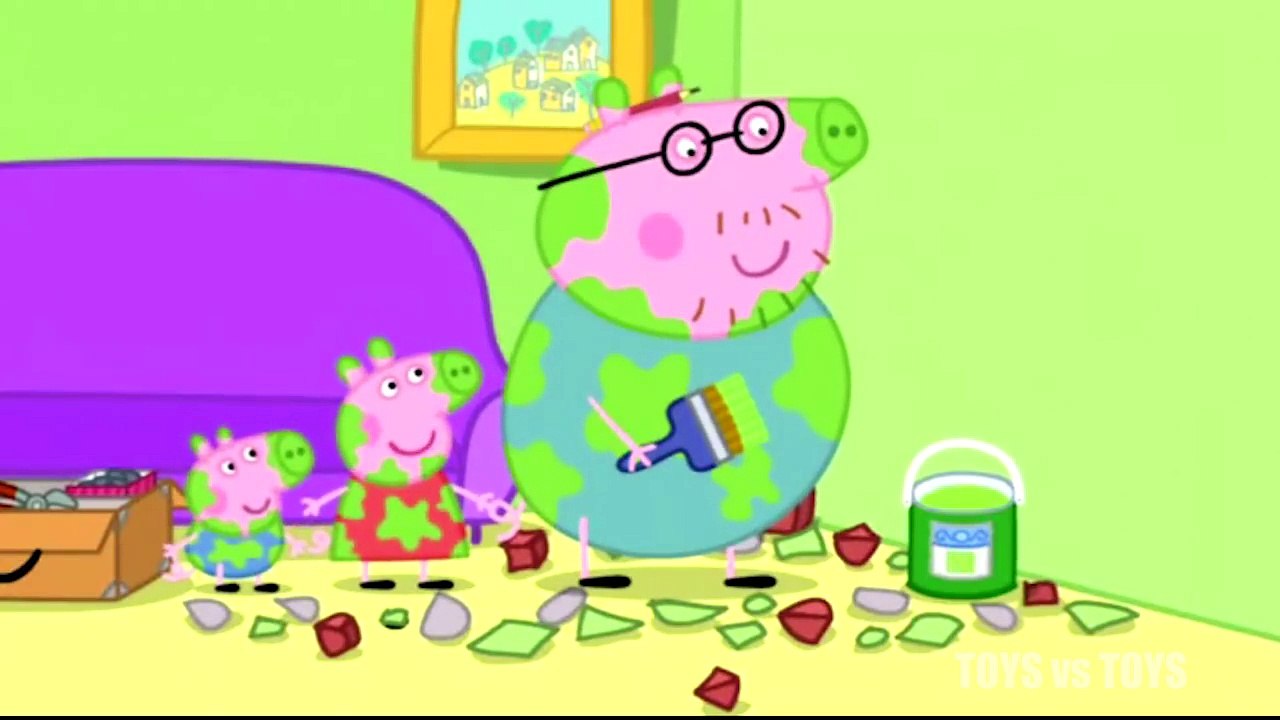 Peppa Pig Daddy Puts up a Picture At the Beach Season 1 Episode 47 48
