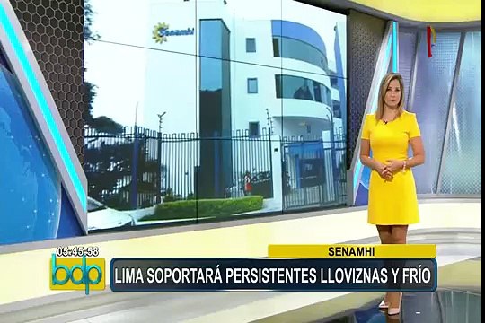 Senamhi: Lima soportará persistente lloviznas y bajas temperaturas estas semanas