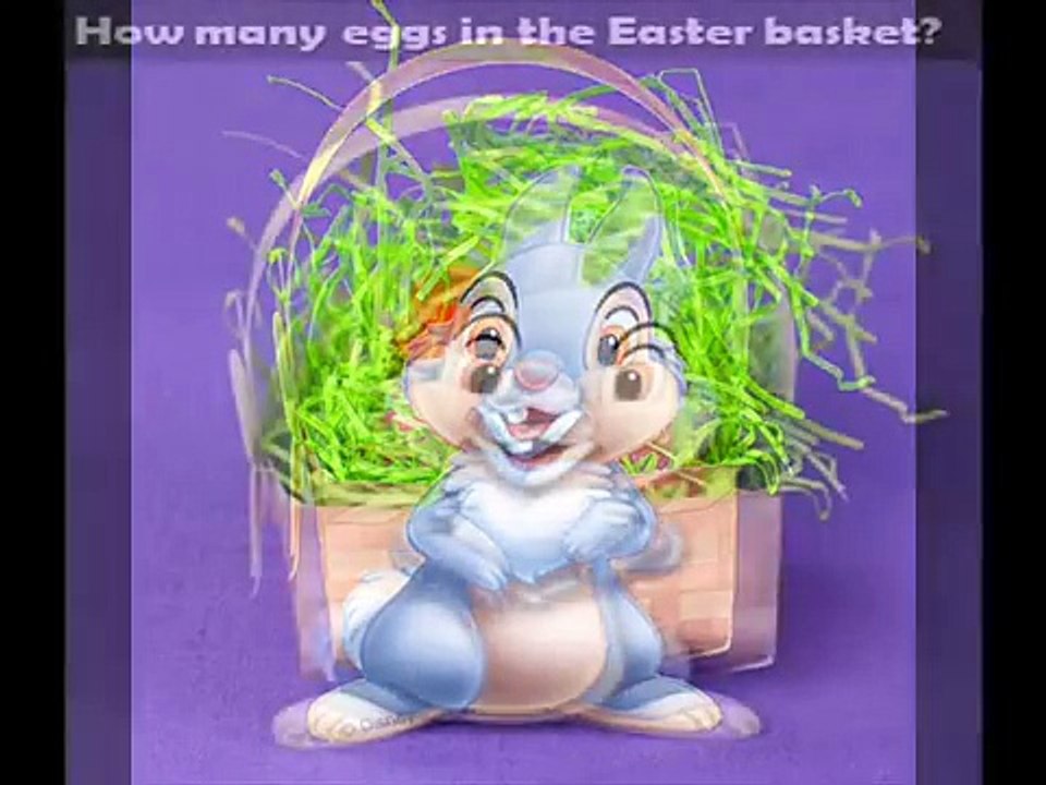How many eggs in the Easter basket?