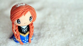 Anna Chibi Tutorial from FROZEN : Polymer Clay How to