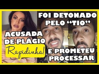 ÁUDIO BABADEIRO: “TIO” DE CARLINHOS MAIA AMEAÇA CONTAR “VERDADES”|DUDA CASTRO É ACUSADA DE PLÁGIO