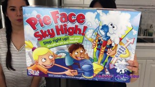 PIE FACE SHOWDOWN CHALLENGE! Fun Game Night with Princess ToysReview
