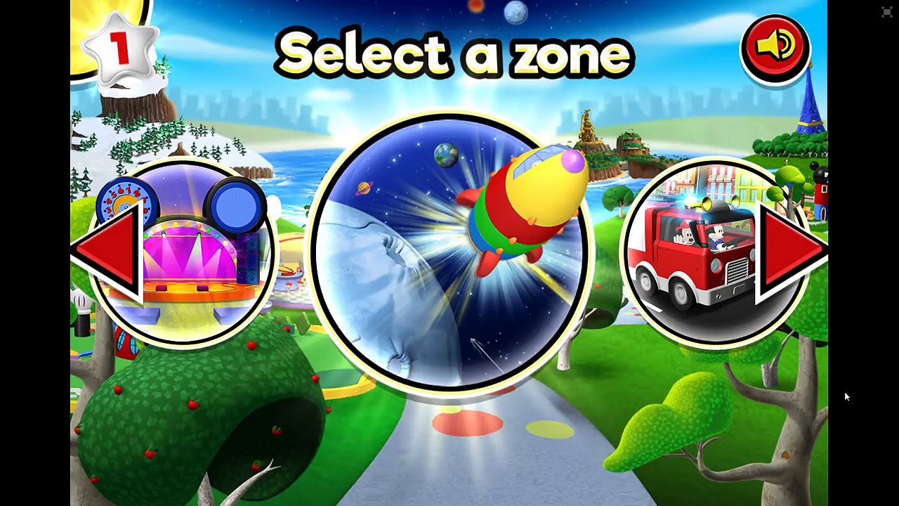 Disney Mickey Mouse Clubhouse Mickey & Minnies Universe Space Zone gameplay