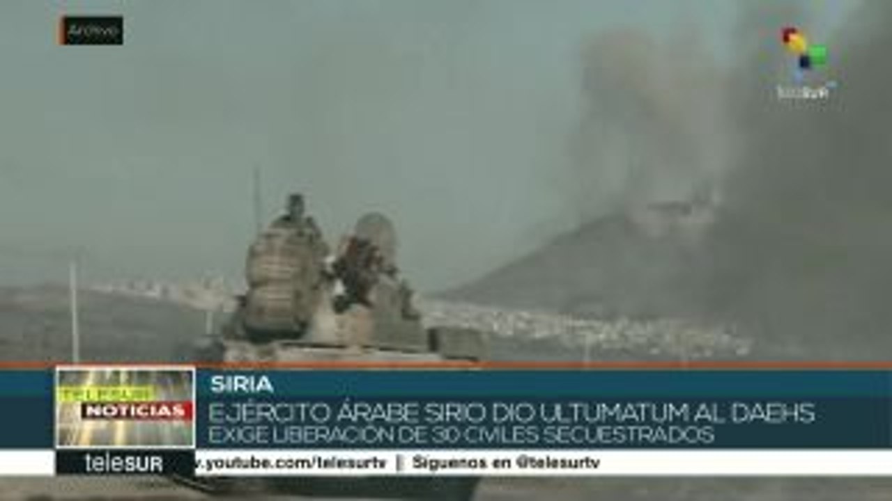 Exige Siria al DAESH la liberación de 30 civiles secuestrados