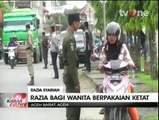 Puluhan Wanita Terjaring Razia Pakaian Ketat di Aceh