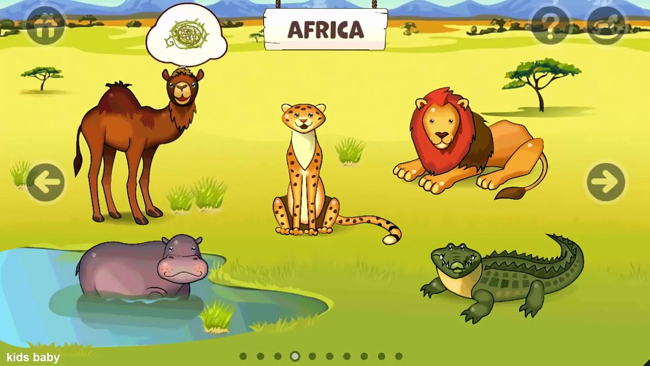 Compilation Animals Names and Sounds for Children | Animals English Class