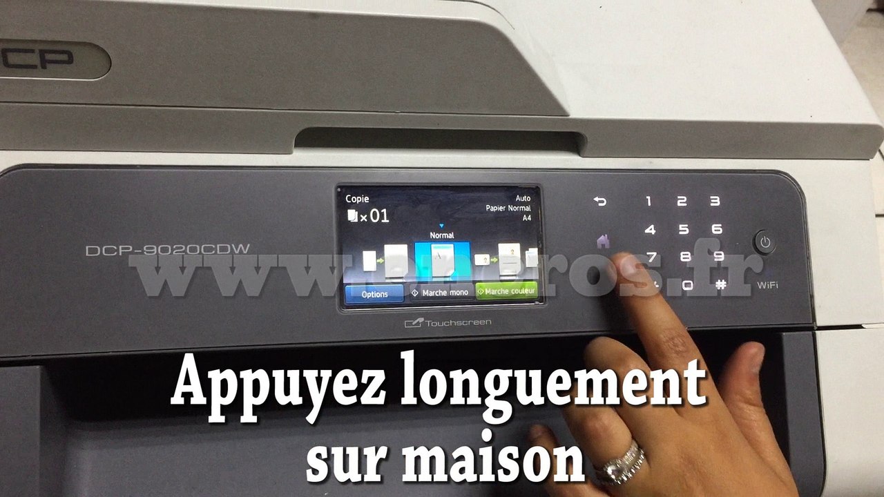 Apprendre à faire un reset sur l'unité de fusion d'une imprimante Brother DCP 9020
