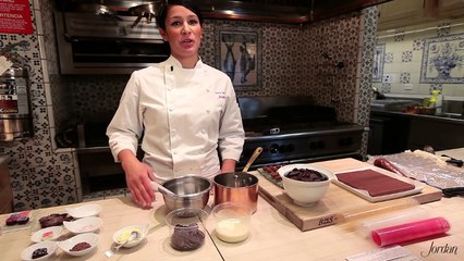 Chocolate Truffle Recipe Tutorial Demonstration: How to Make Soft Ganache and Firm Ganache