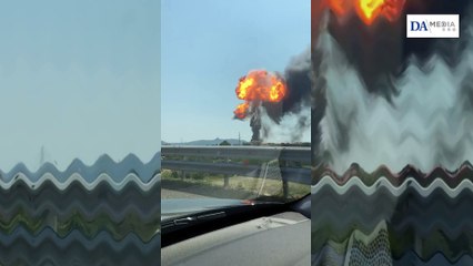 Explosión de un camión cerca del aeropuerto de Bolonia