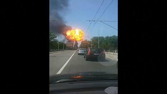 Болонья: взрыв, пожар, пробки