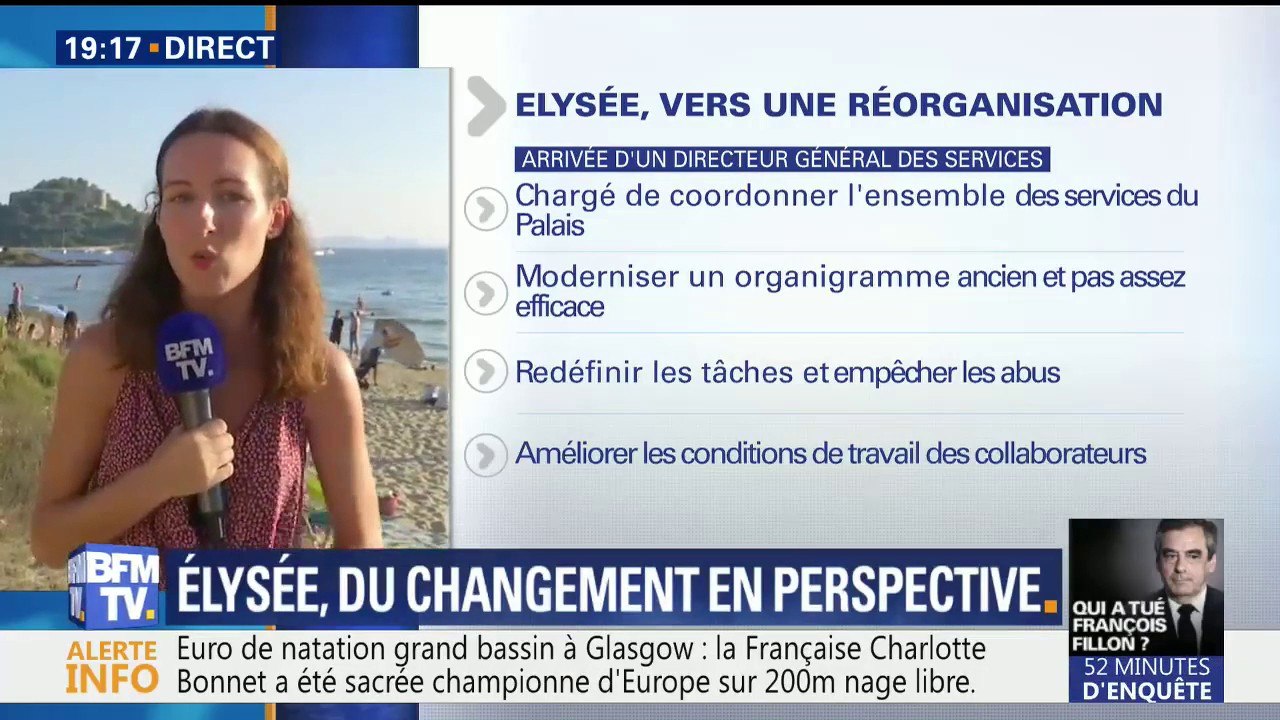 En quoi consistera la réorganisation de l'Élysée ?