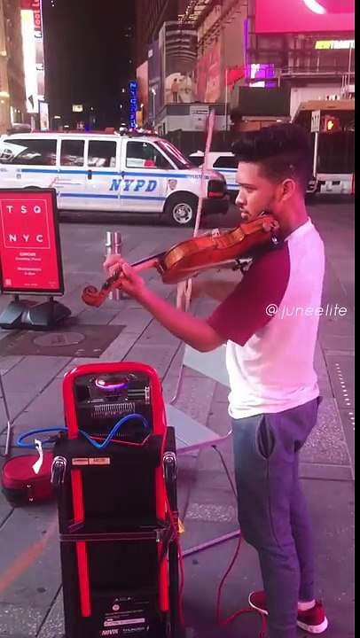Quand les New-Yorkais entendent un violon