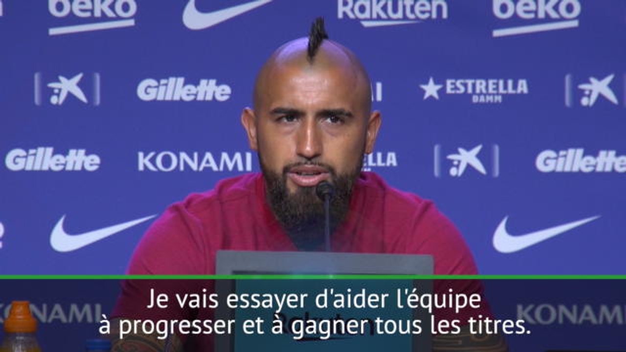 Transferts - Vidal : "Le Barça, c'est un niveau au-dessus du Bayern"