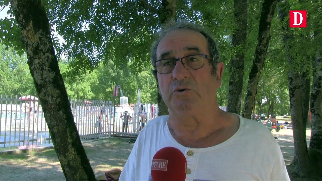 Canicule : la base de loisirs de Solomiac prise d'assaut