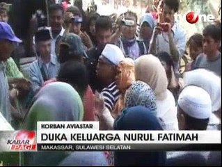 Jenazah Nurul Fatimah Korban Aviastar Dimakamkan di Maros