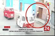 Iquitos: cámara capta robo de motocicleta en la puerta de una tienda