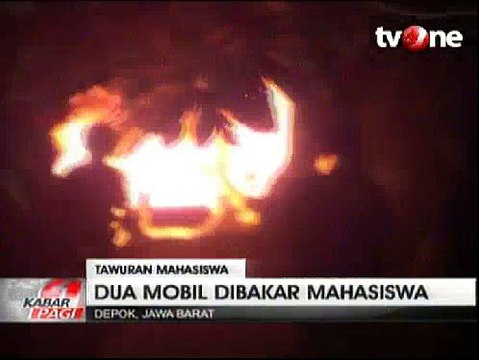 Hingga Dini Hari, Tawuran Masih Terjadi di Universitas Pancasila