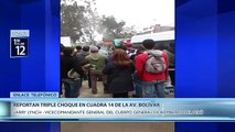 Pueblo Libre: seis heridos deja triple choque en avenida Bolívar