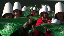 Protesto por direito ao aborto na Argentina