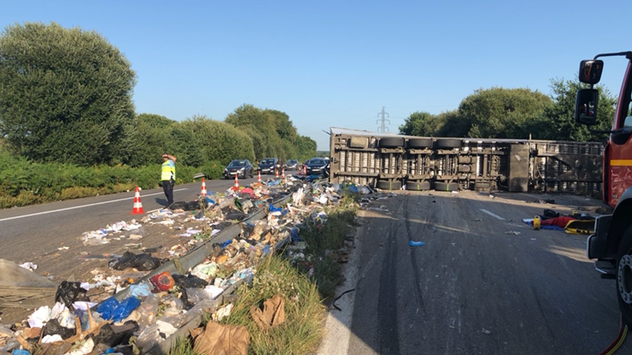 Accident sur la RN165