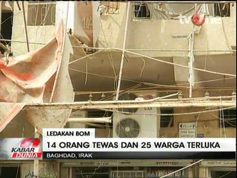Ledakan Bom Guncang Baghdad, 14 Orang Tewas