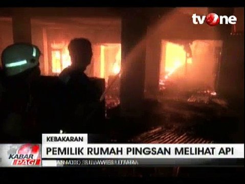 Bangunan Tempat Usaha Hangus Terbakar