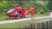 U rrëzua nga shkëmbi në Theth, transportohet me helikopter drejt Tiranës turistja polake