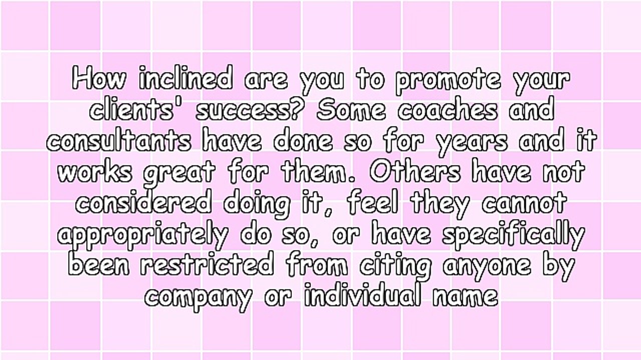 Booklet Tips - Promote Client Success