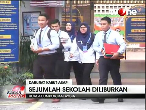 Malaysia Liburkan Sekolah akibat Kabut Asap