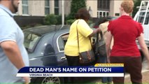 Dead Man`s Name Appears on Petition to Get Virginia Congressional Candidate on Ballot